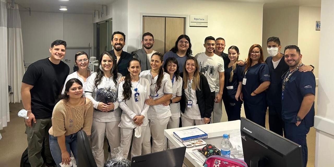 Equipo VIUNA en hospital